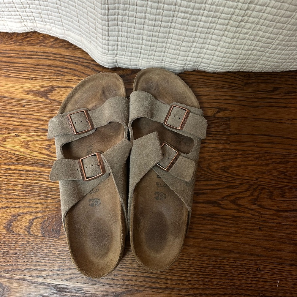 Birkenstock Suede Double Strap Sandals